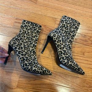 Steve Madden Cheetah Heeled Boots